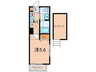 メゾン横浜岸谷の物件間取画像